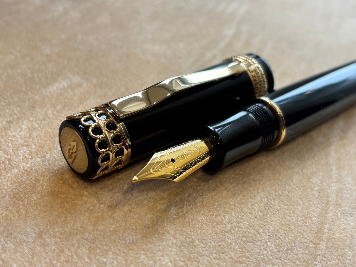 Delta Romeo and Giulietta Forever Black Limited Edition 40/50 Fountain Pen