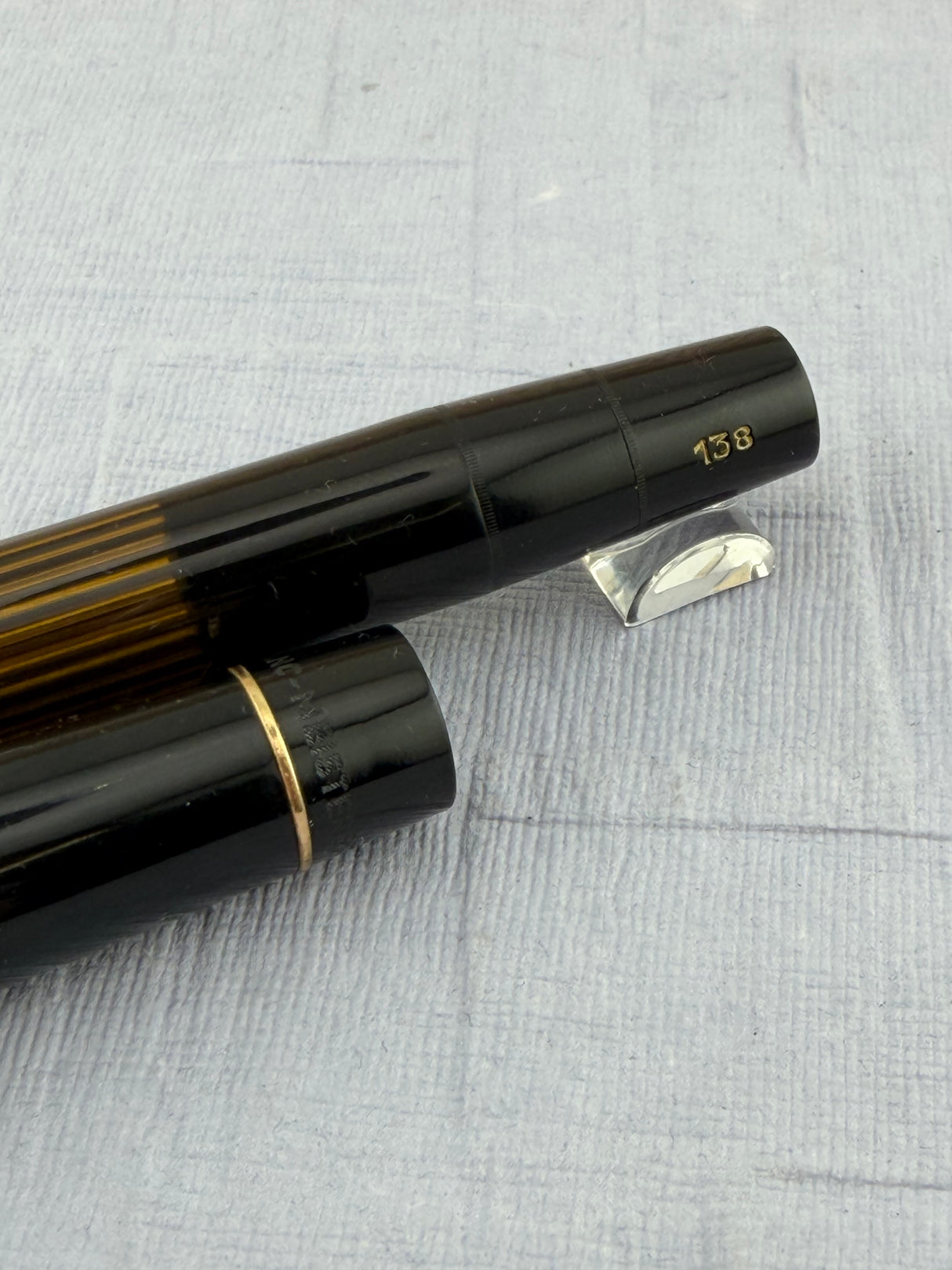 Montblanc Meisterstuck 138 Long Window Piston Filler French "Montblanc Importe Allemagne" - Fountain Pen