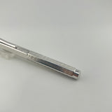 Caran D ache Ecridor Maya chrome Greek Pattern -  Fountain Pen circa 2005
