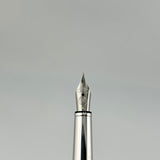 Caran D ache Ecridor Maya chrome Greek Pattern -  Fountain Pen circa 2005