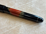 Pilot (NAMIKI) "Red Mont Fuji" Lacquer 14K M nib #10 - Fountain Pen circa 2005