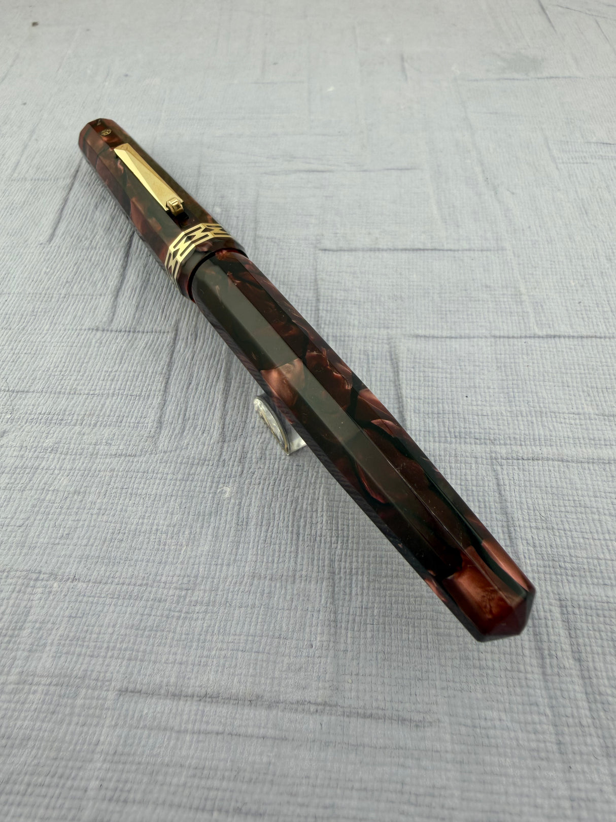 Eversharp Doric Morocco Oversize Has Good Flex Nib! - Fountain Pen