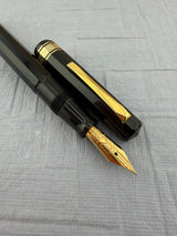 Omas Milord Black Circa 1970 Super Flex Nib *Extra Lucens* - Fountain Pen