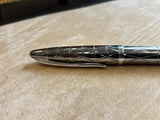Waterman Carene Deluxe Contemporary Gunmetal with Silver Trim - Fountain Pen