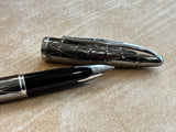 Waterman Carene Deluxe Contemporary Gunmetal with Silver Trim - Fountain Pen