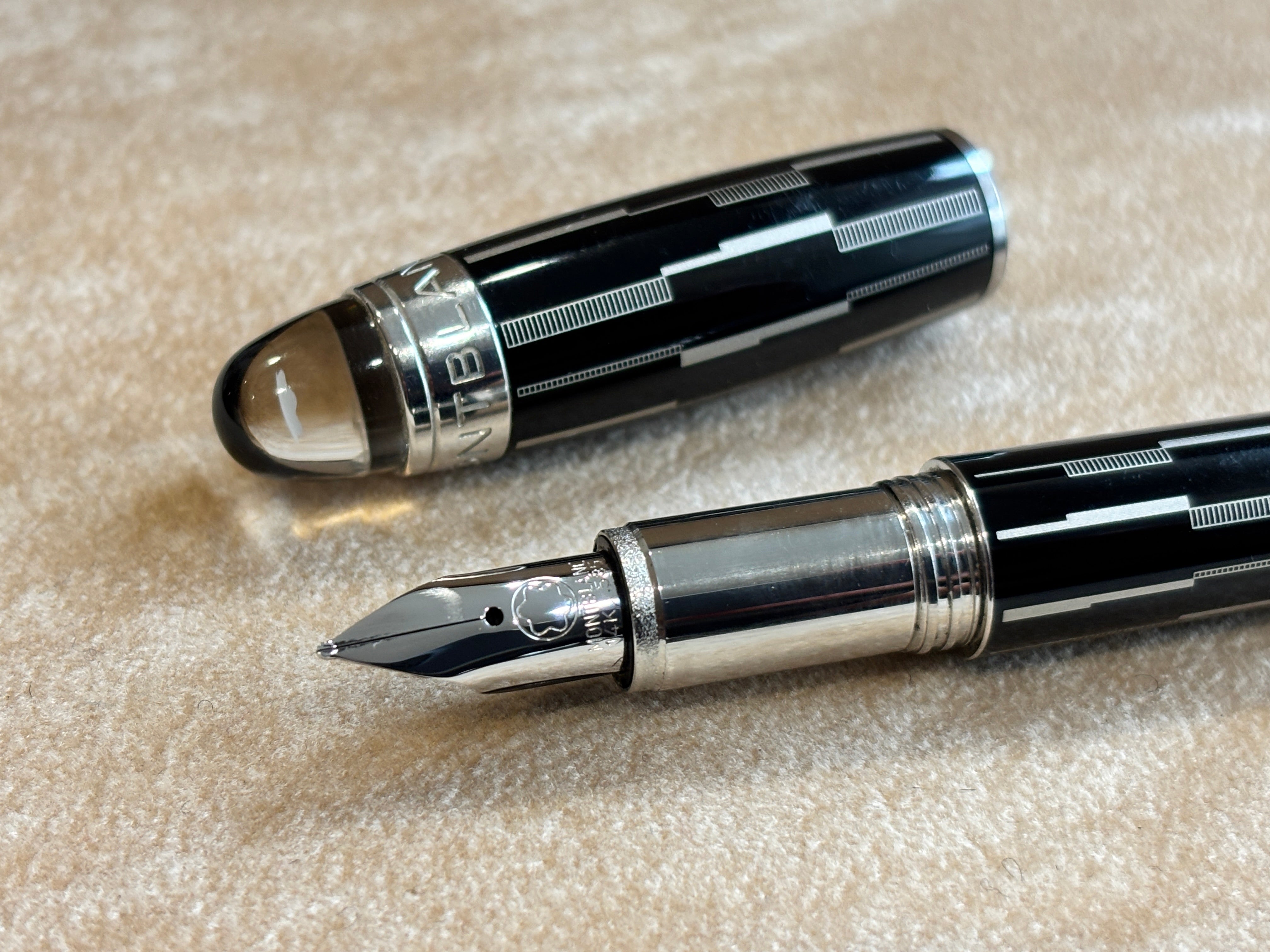 Montblanc Starwalker Black Mystery Fountain Pen – Fountain Pen