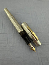 Montblanc 134 Custom Jeweler Silver Overlays - Fountain Pen