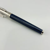 Waterman Hemisphere Blue Navy and Chrome chased cap - Fountain Pen