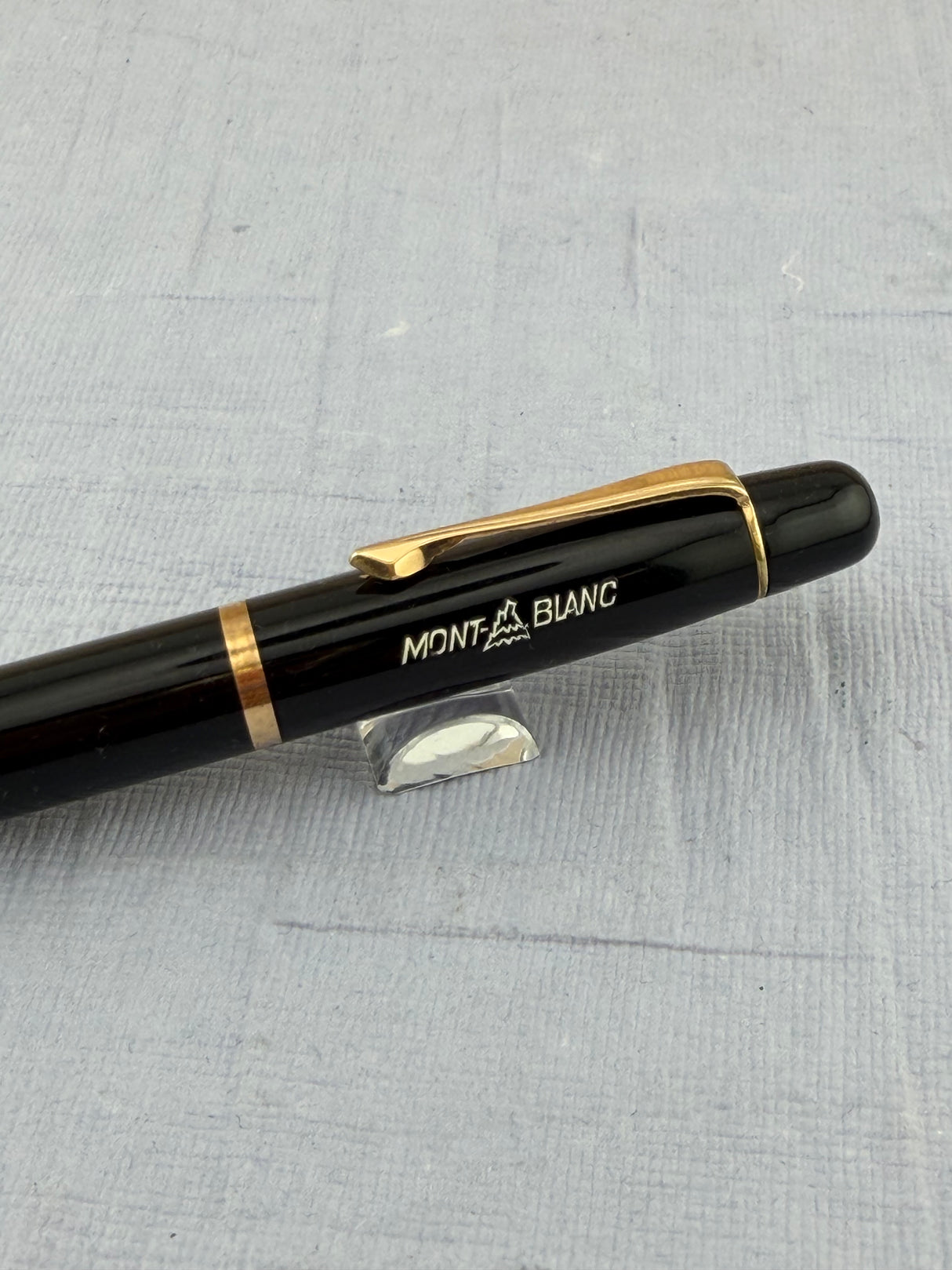 Montblanc 24 Black Hard Rubber Circa 1940 Repeater - Mechanical Pencil