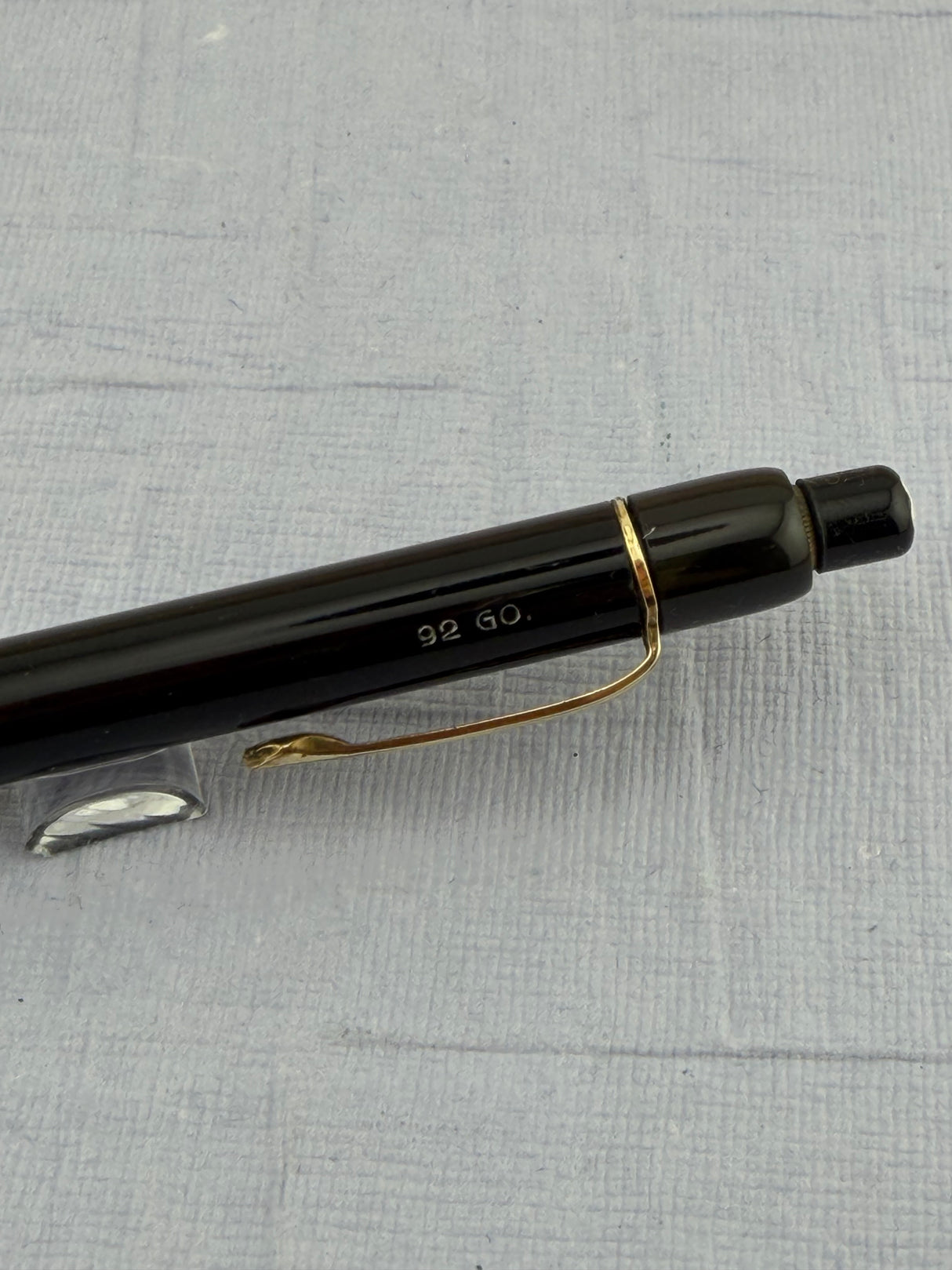 Montblanc "Pix" 92 GO Black Repeater - Mechanical Pencil