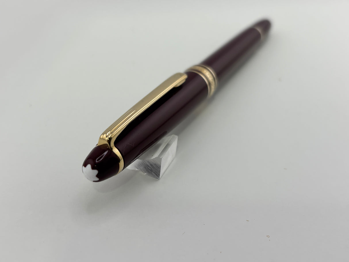 Montblanc 144 Burgundy Fountain Pen