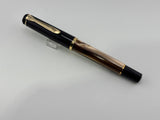 Pelikan M200 Brown Marble Pearl Fountain Pen - circa 2019