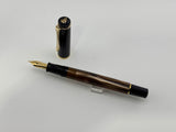 Pelikan M200 Brown Marble Pearl Fountain Pen - circa 2019