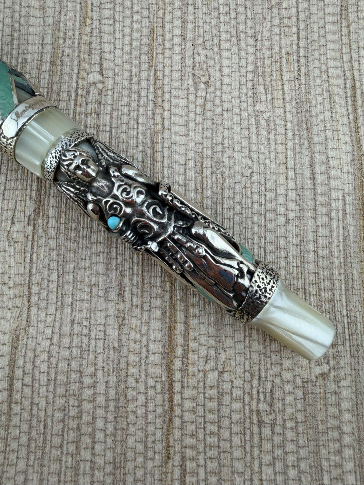 Montegrappa My Guardian Angel Limited Edition Fountain Pen - Medium 18kt Gold Nib (Circa 2014)