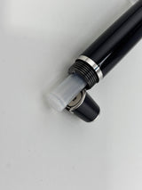 Montblanc Boheme Retractable Nib Black Rhodium Trim Blue Gem   Fountain Pen