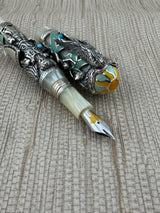 Montegrappa My Guardian Angel Limited Edition Fountain Pen - Medium 18kt Gold Nib (Circa 2014)