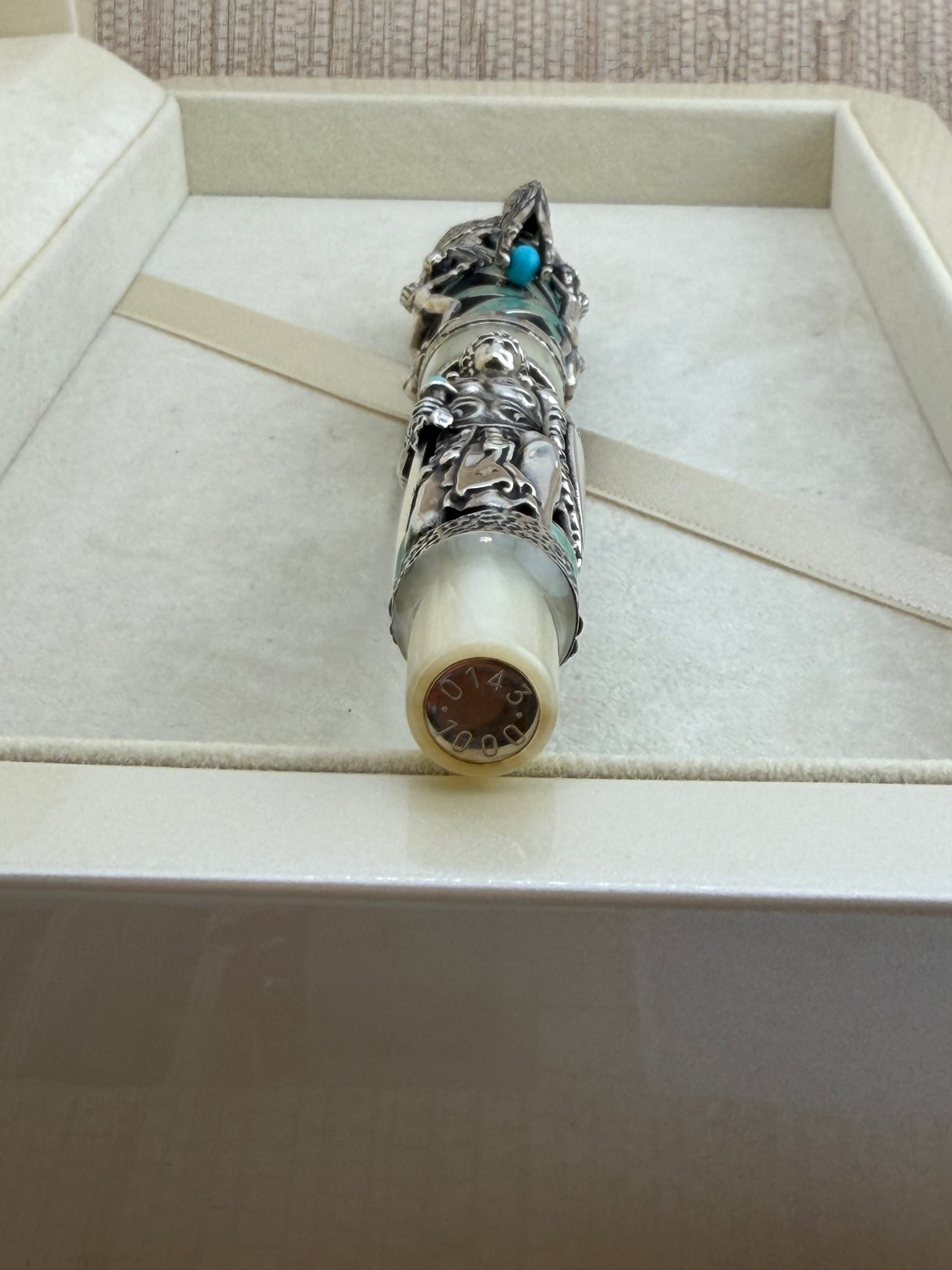 Montegrappa My Guardian Angel Limited Edition Fountain Pen - Medium 18kt Gold Nib (Circa 2014)