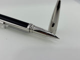 St Dupont Defi Black and Chrome Edition - Fountain Pen