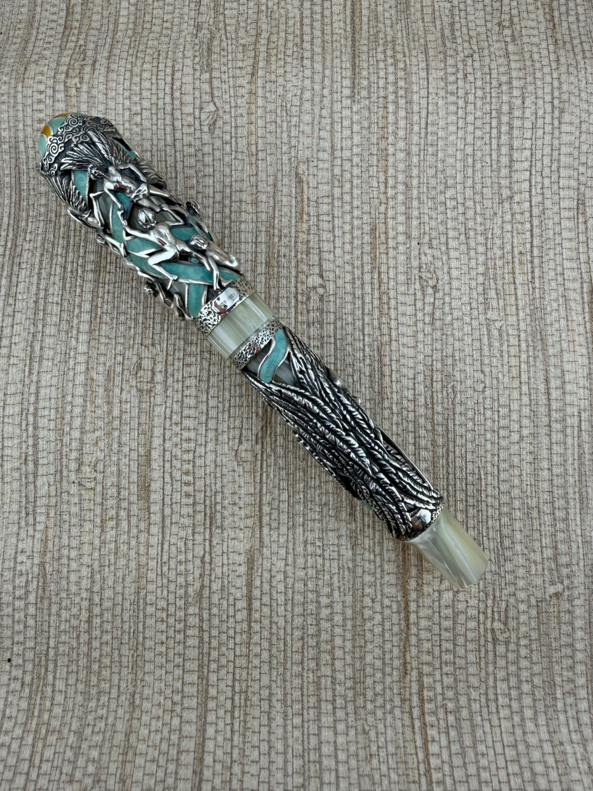 Montegrappa My Guardian Angel Limited Edition Fountain Pen - Medium 18kt Gold Nib (Circa 2014)