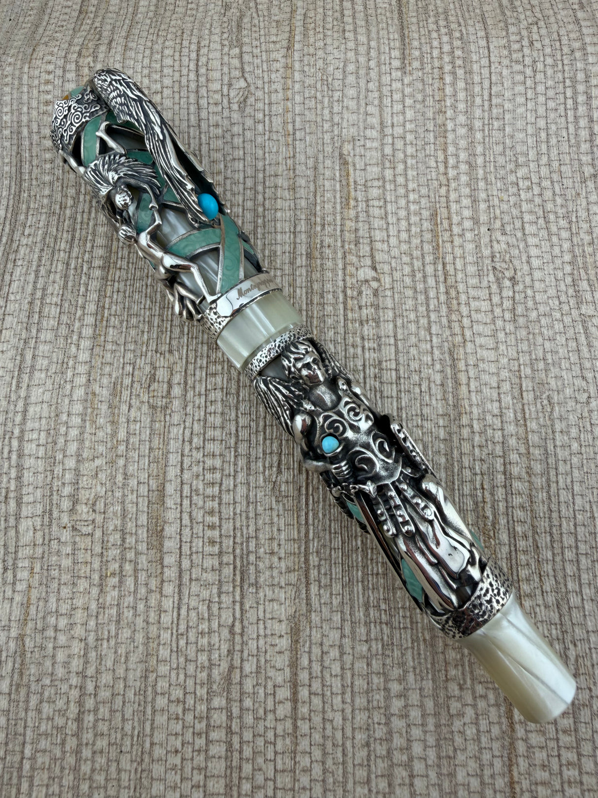 Montegrappa My Guardian Angel Limited Edition Fountain Pen - Medium 18kt Gold Nib (Circa 2014)