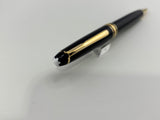 Montblanc Meisterstuck Black Classique Mechanical Pencil gold trim