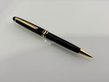 Montblanc Meisterstuck Black Classique Mechanical Pencil gold trim