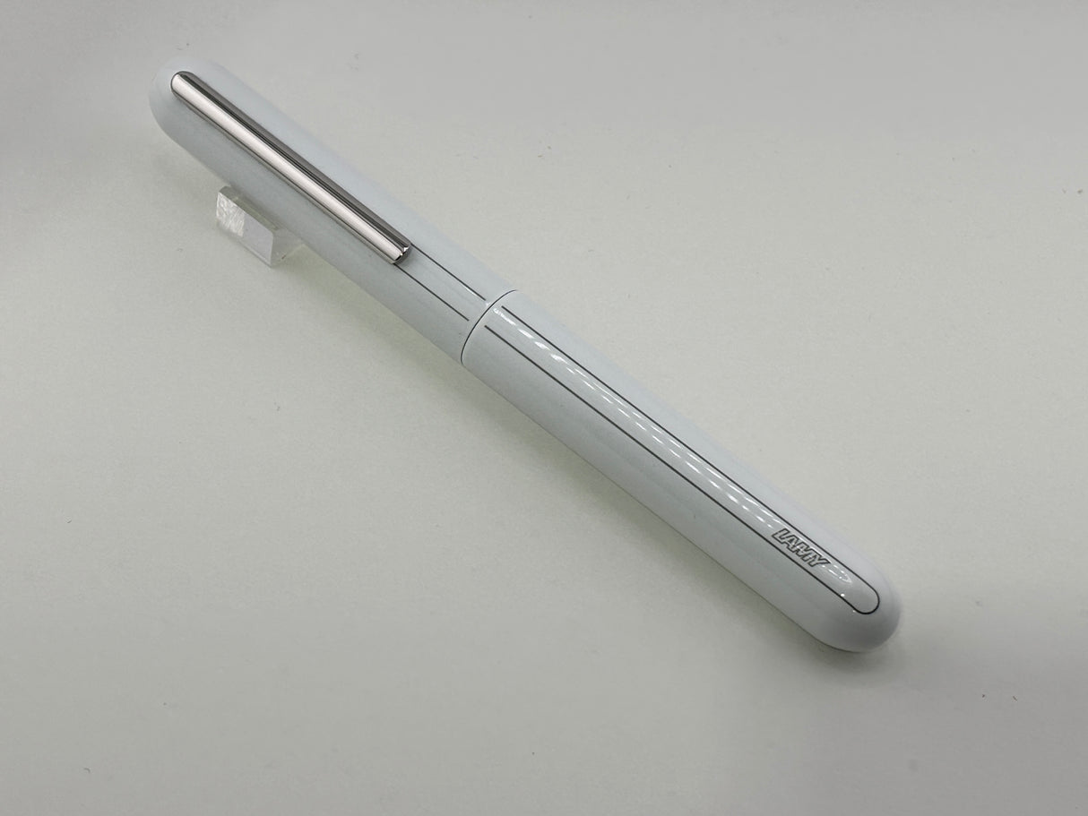 Lamy Dialog 3 White Rhodium trim - Gold nib EF - Fountain Pen