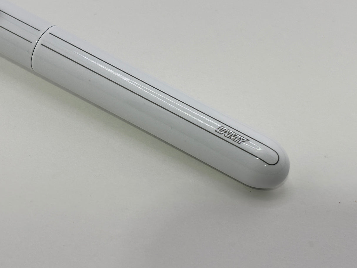Lamy Dialog 3 White Rhodium trim - Gold nib EF - Fountain Pen