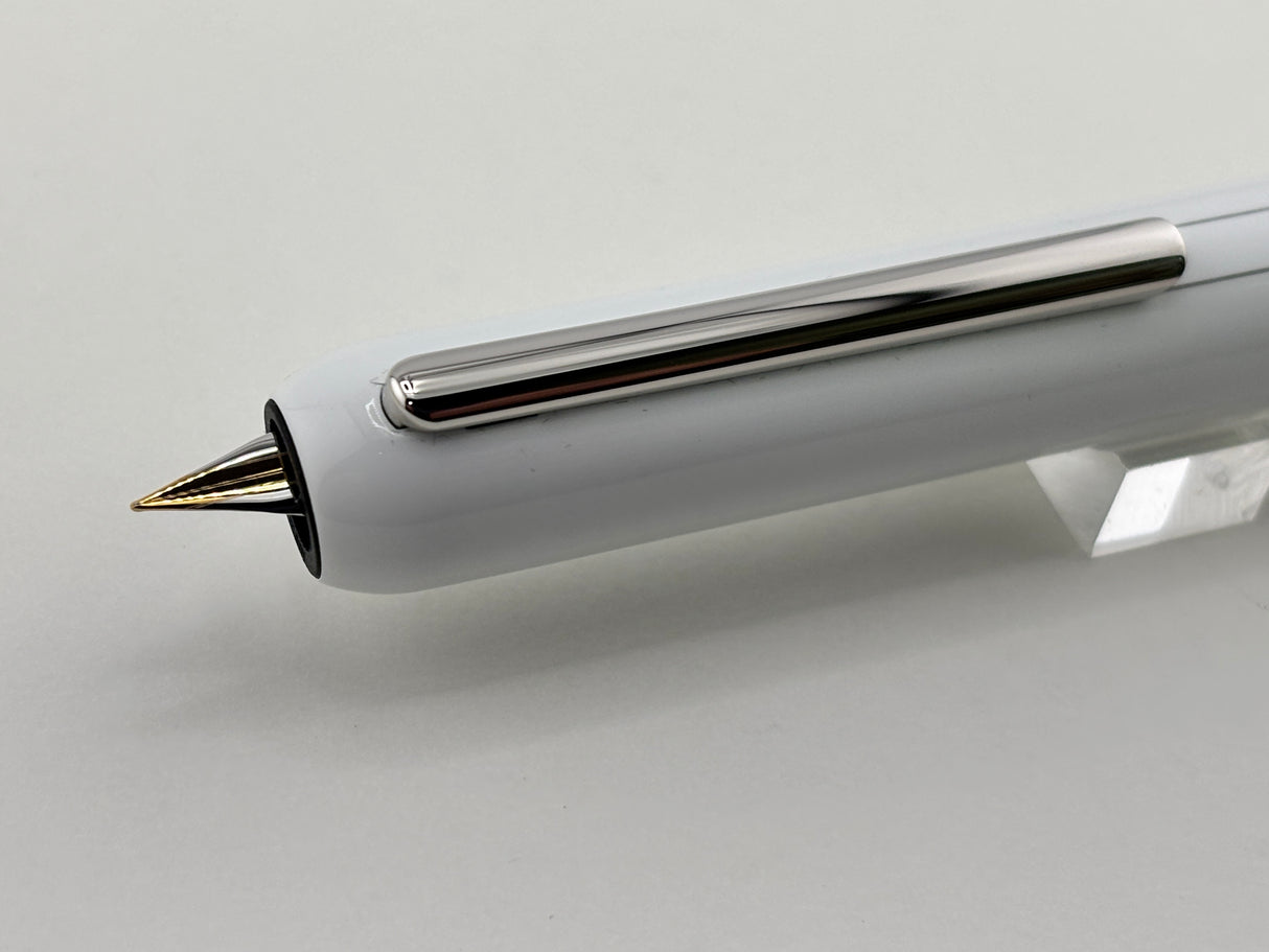 Lamy Dialog 3 White Rhodium trim - Gold nib EF - Fountain Pen