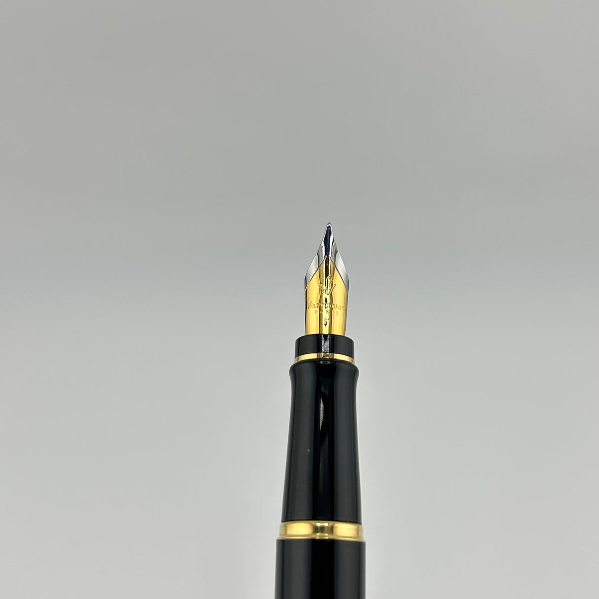 Waterman Expert Black Metal lacquer - Fountain Pen