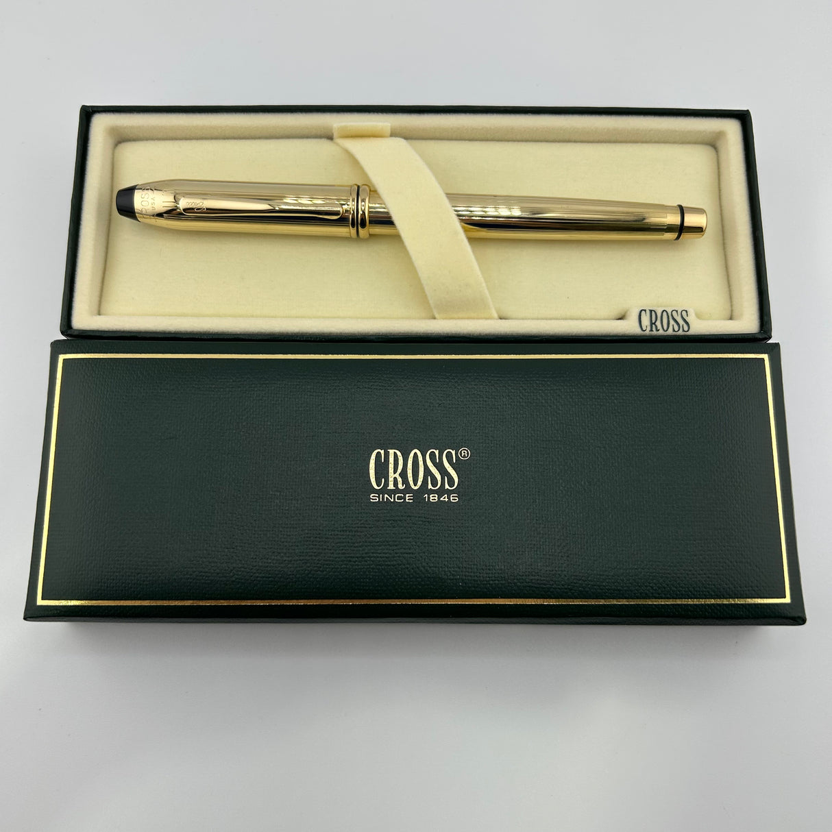 Cross Townsend Full Gold Plated - Roller Ball Pen
