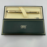 Cross Townsend Full Gold Plated - Roller Ball Pen