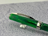 Visconti Opera Carrousel Demo Green  Mint Gold nib 14k Medium - Fountain Pen
