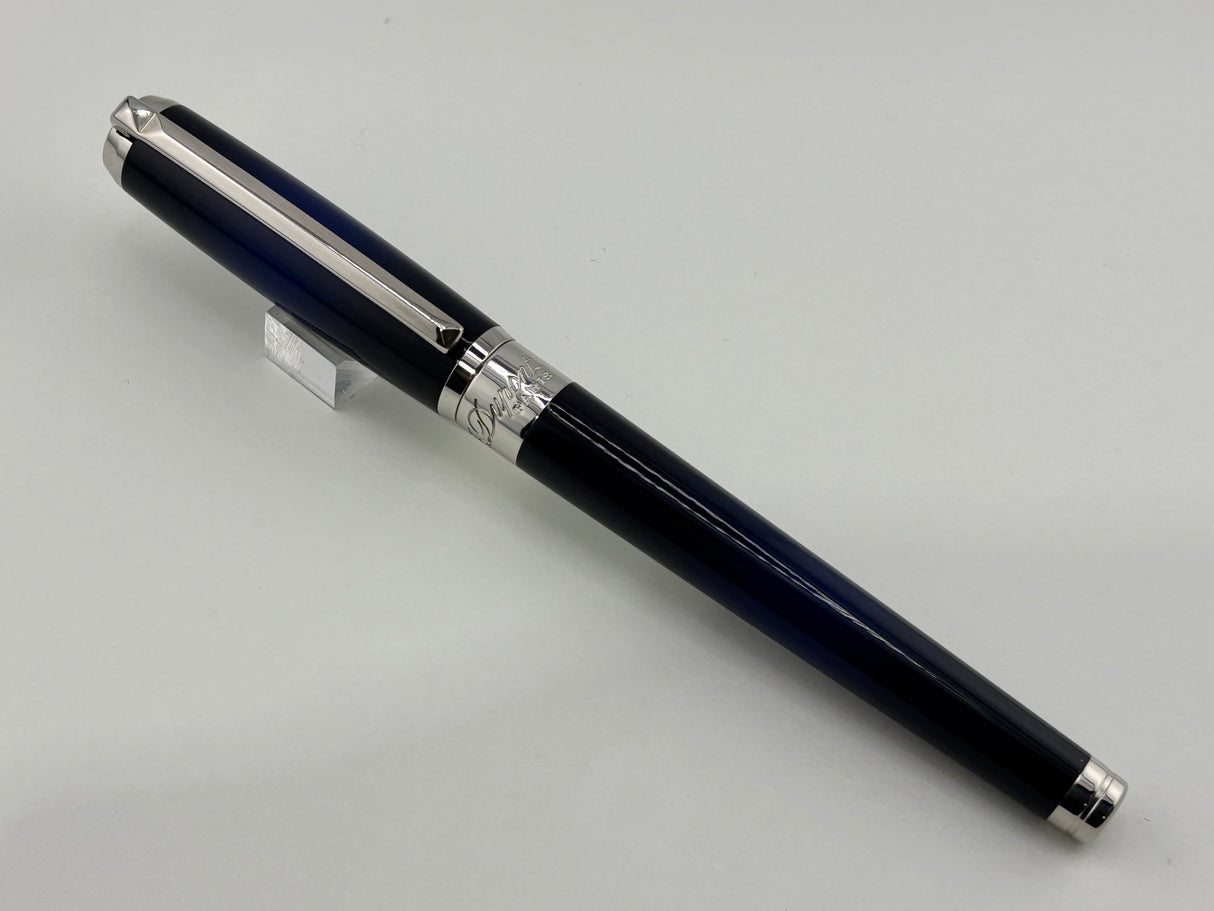S.T Dupont Line D Atelier Navy Blue Rhodium trim - Fountain Pen