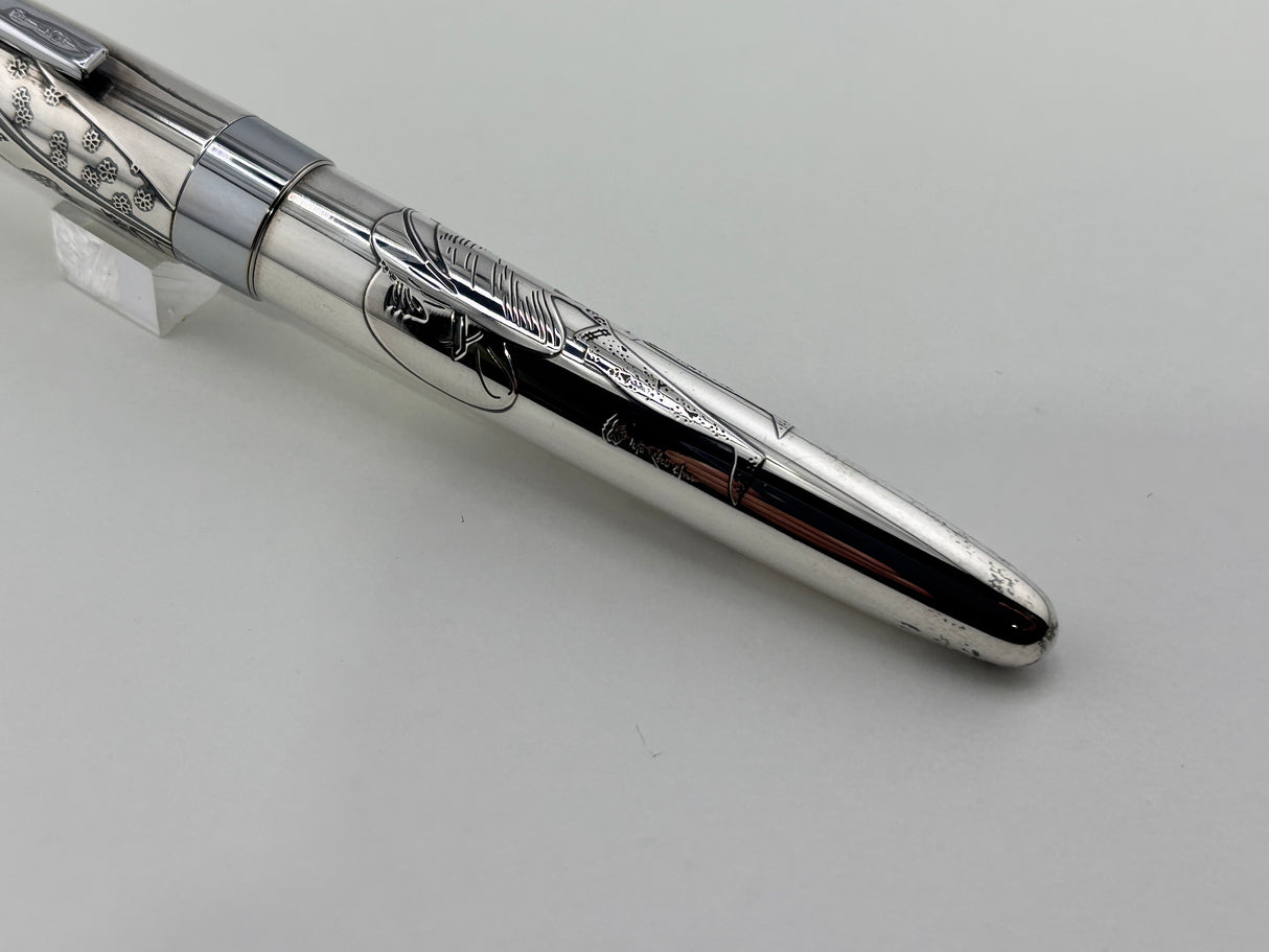 Pilot Sterling Silver 925 Geisha Fountain Pen