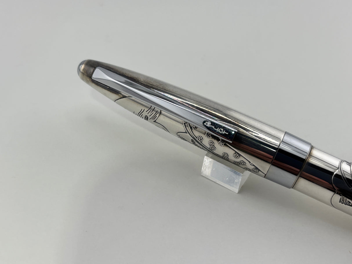 Pilot Sterling Silver 925 Geisha Fountain Pen
