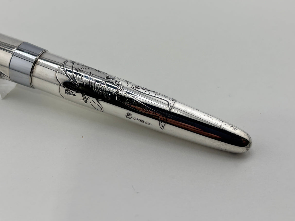 Pilot Sterling Silver 925 Geisha Fountain Pen