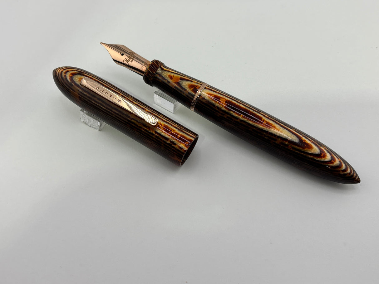 Oldwin Torpedo Arco Bronze  Anniversary Limited Edition Fountain Pen - circa 2020
