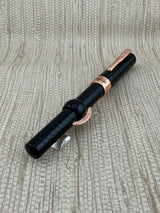 Conklin Mark Twain Crescent Black With Rose Gold Trim - Fountain Pen