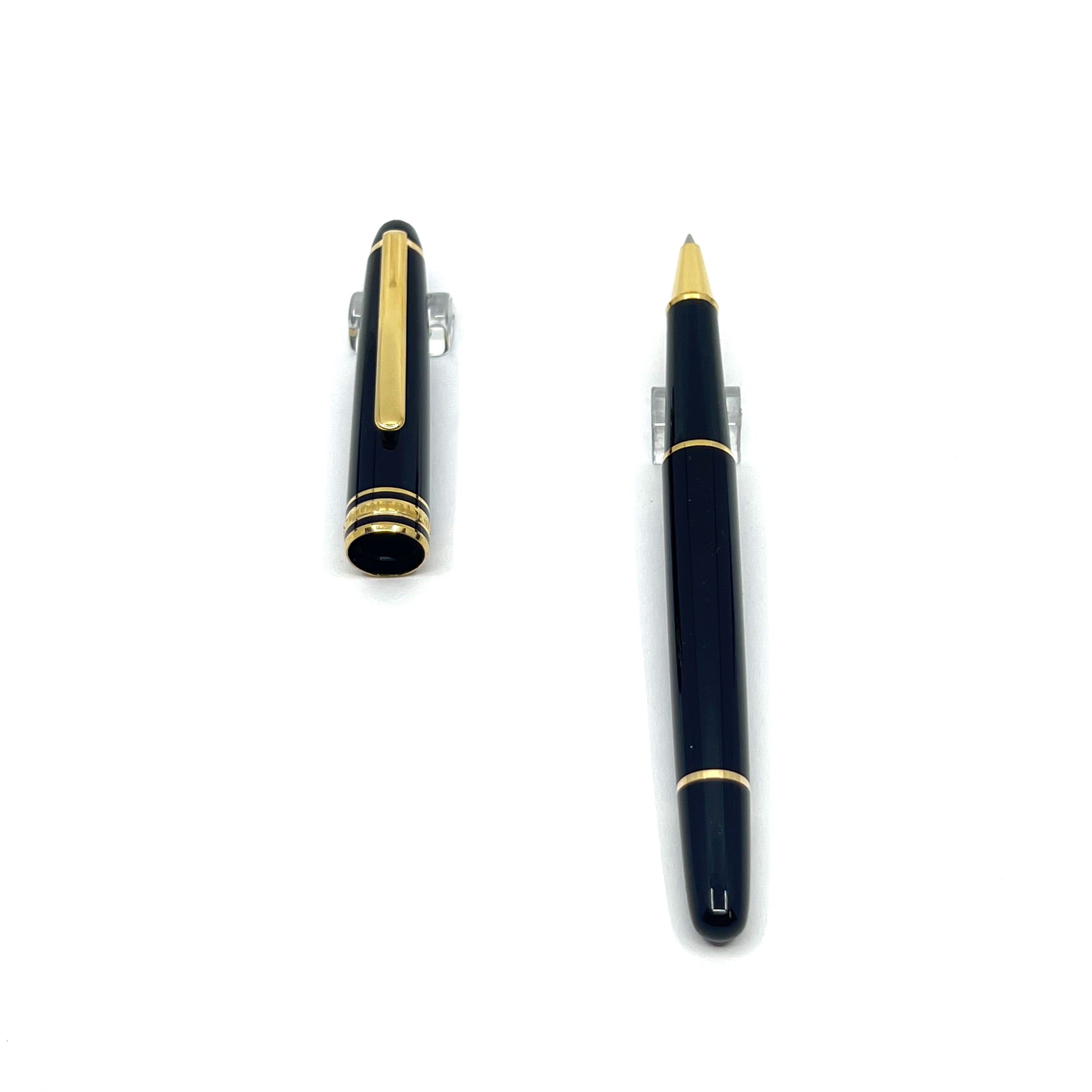 Montblanc Meisterstuck Classique #163 Black Rollerball – Fountain