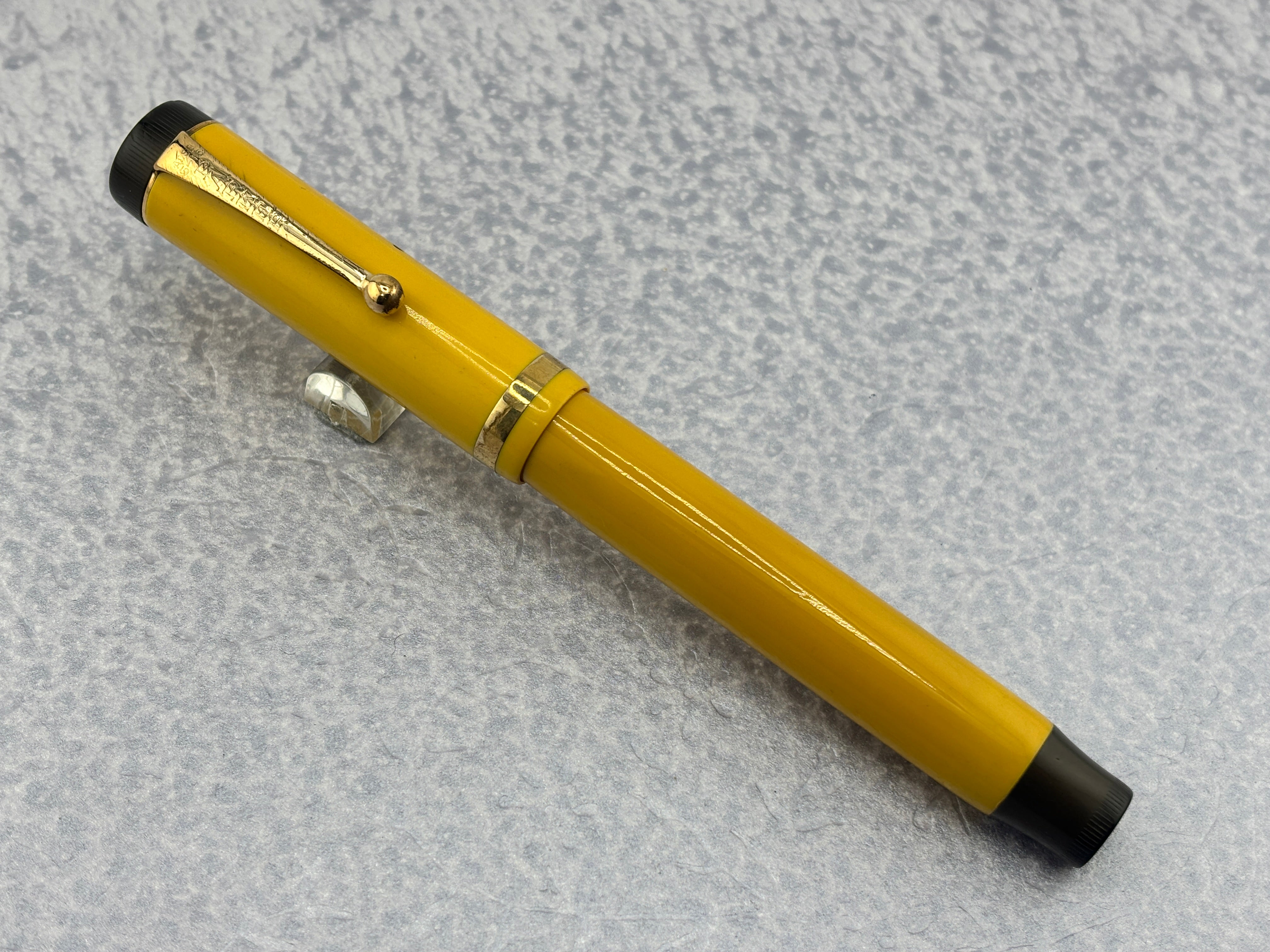 Parker Duofold Senior Yellow Mandarin - Fountain Pen – Fountain
