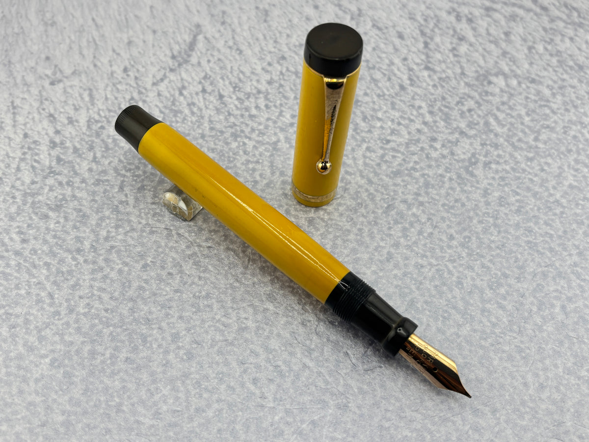 Parker Duofold Senior Yellow Mandarin - Fountain Pen