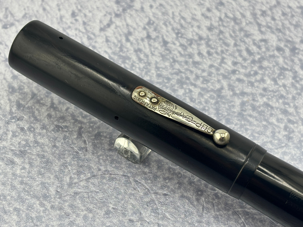 Waterman #20 Slip Cap Black Hard Rubber  Fountain Pen