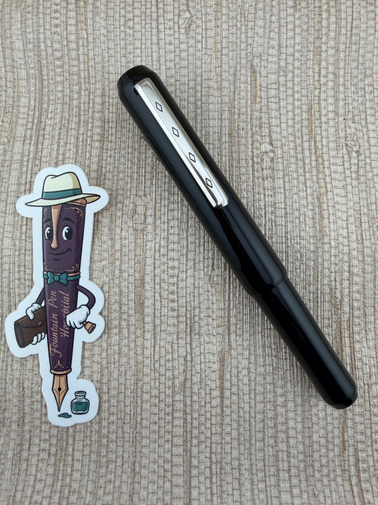 Franklin Christoph Black - Rollerball Pen