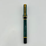 Waterman Laureat Green / Blue Marble  - Fountain Pen