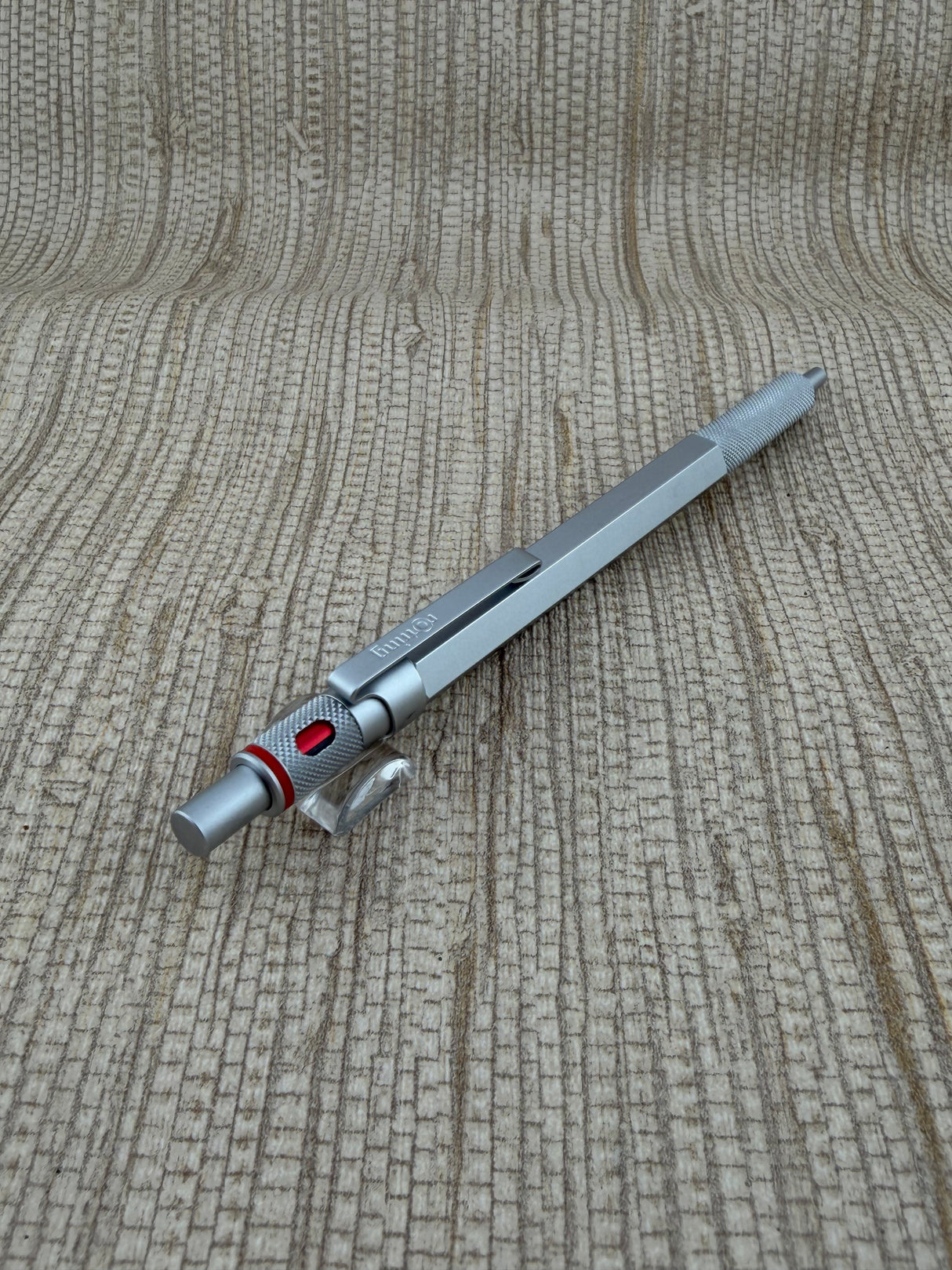 Rotring Silver 600 Hexagonal - Ballpoint Pen