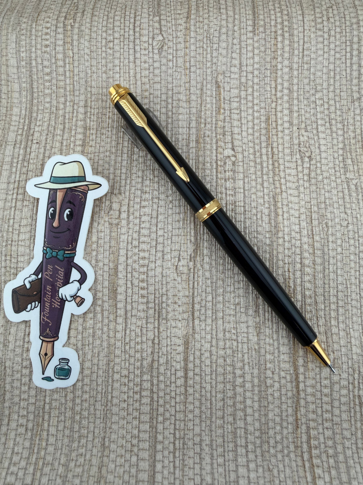 Parker Premier Black Lacquer With Gold Trim - Mechanical Pencil