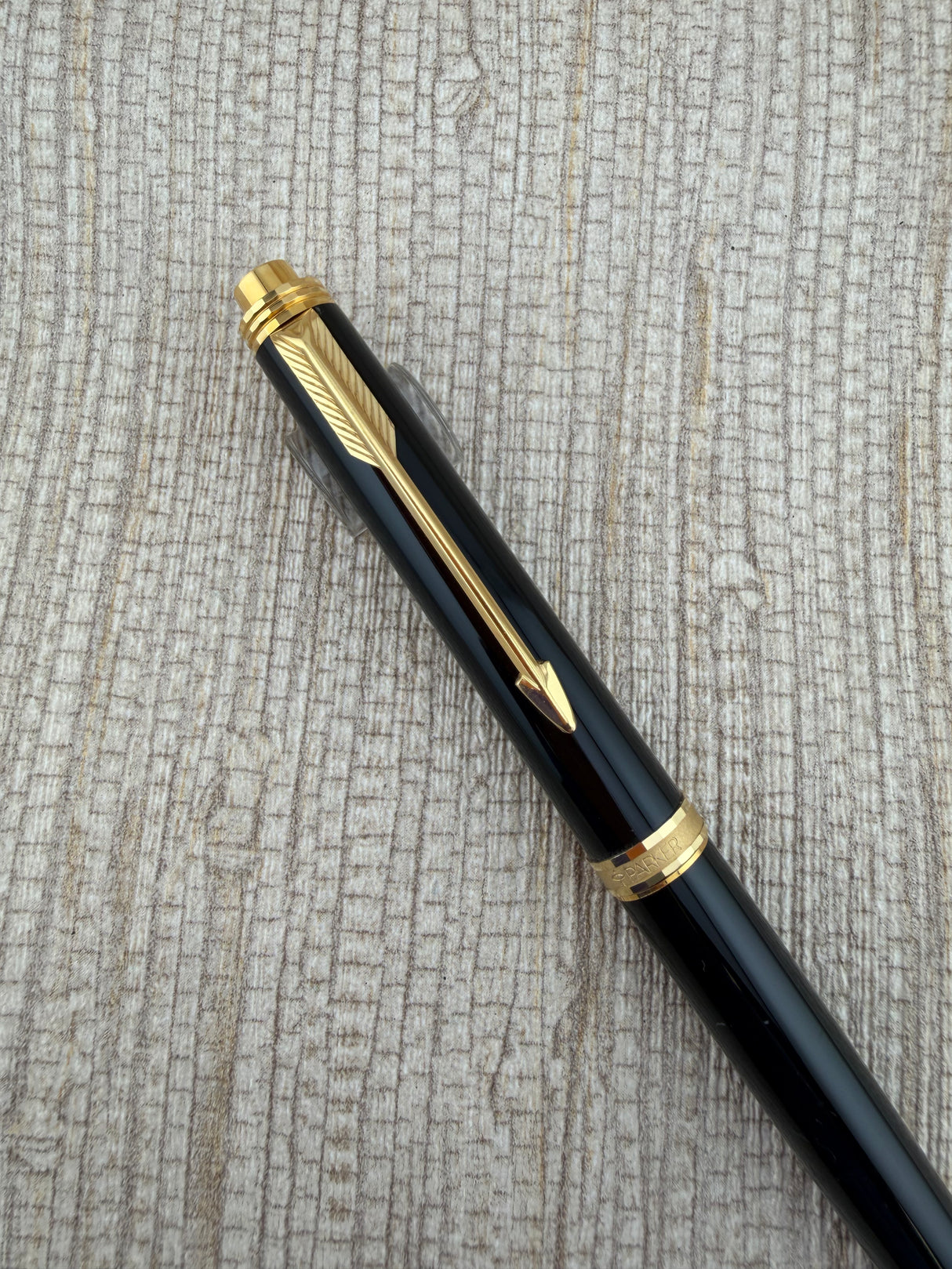 Parker Premier Black Lacquer With Gold Trim - Mechanical Pencil