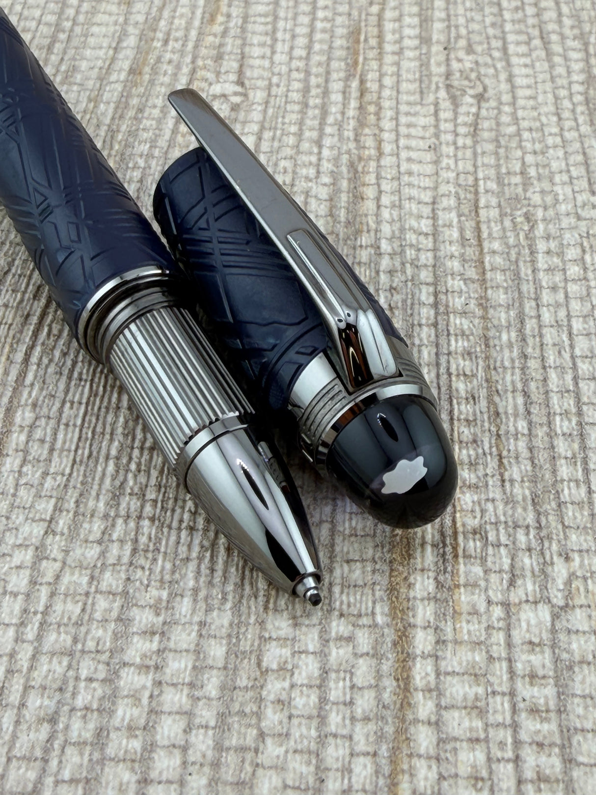 Montblanc Starwalker Spaceblue Resin Line - Rollerball Pen