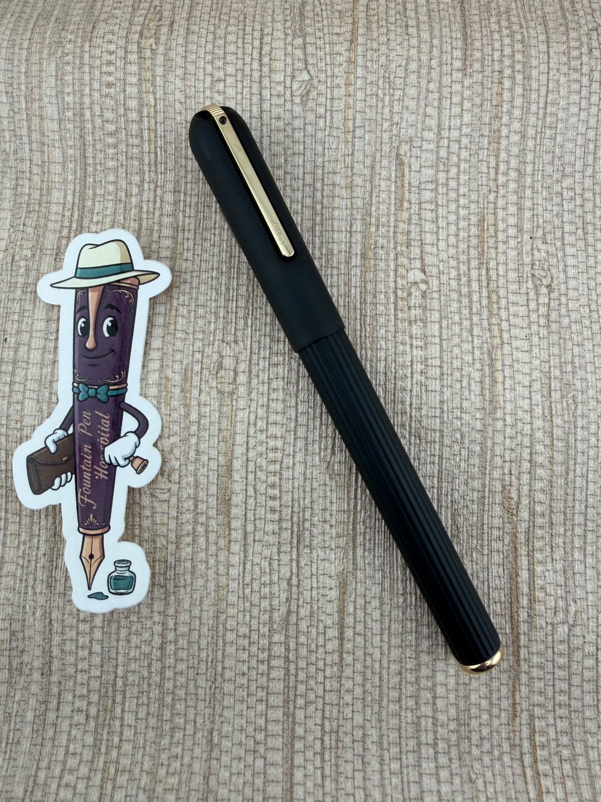 Lamy Imporium Black Matte And Gold - Rollerball Pen